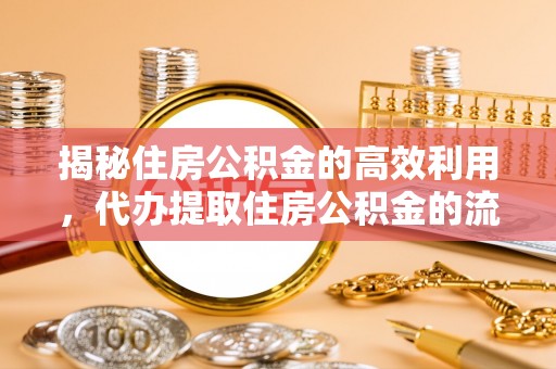 安顺揭秘住房公积金的高效利用，代办提取住房公积金的流程与技巧